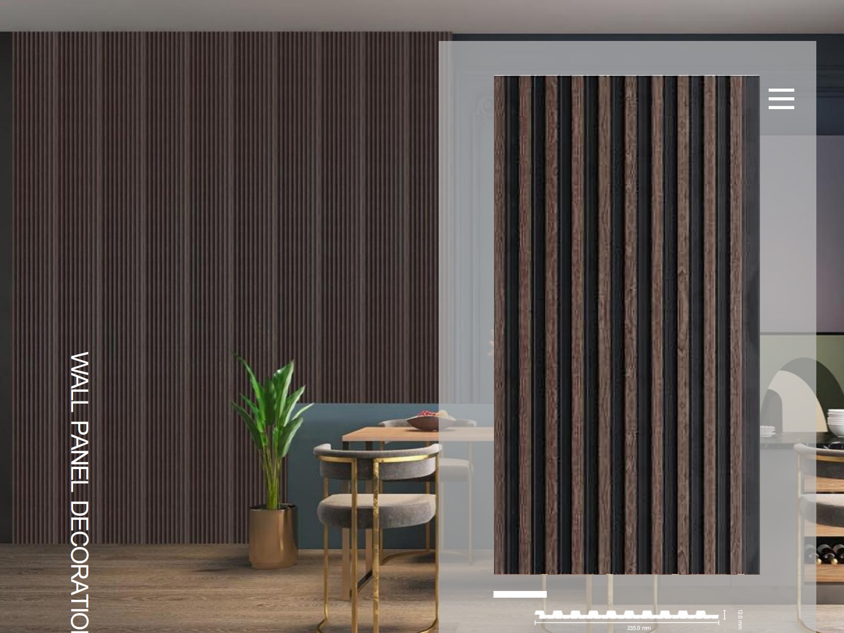 PS WALL PANEL (BIG BOARD)， Beautiful decoration