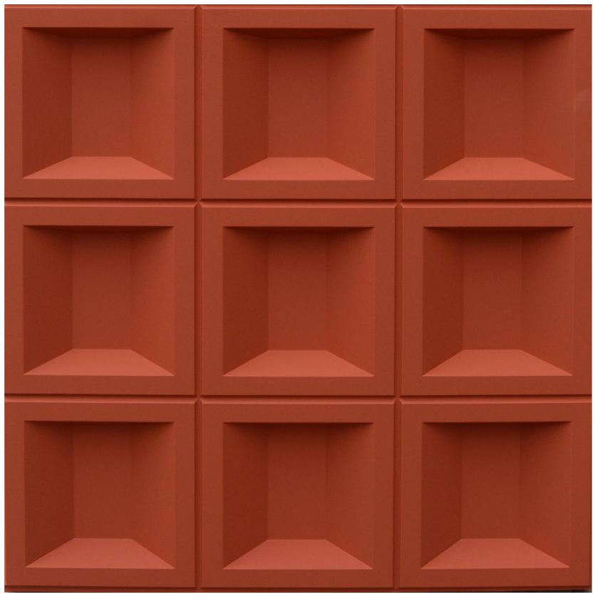 PU Solid Nine-Square Grid Shape Panel 